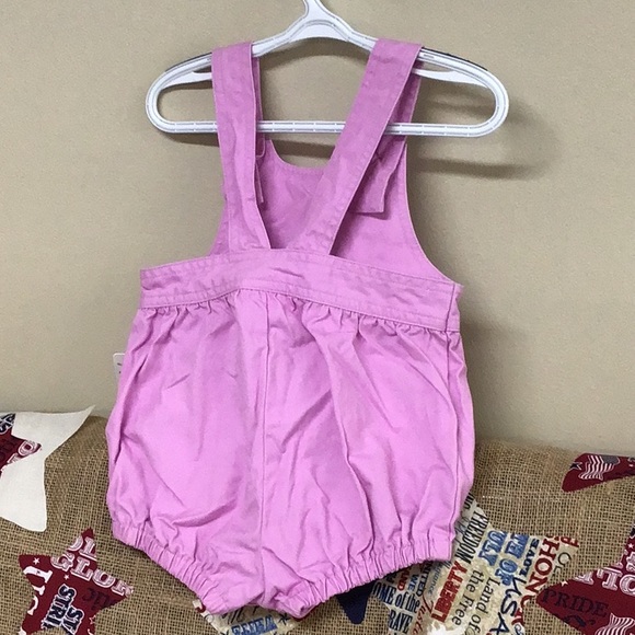 Carter’s Romper Girls 18-24 Months Lavender Embroidered Appliqué Front - Picture 11 of 11
